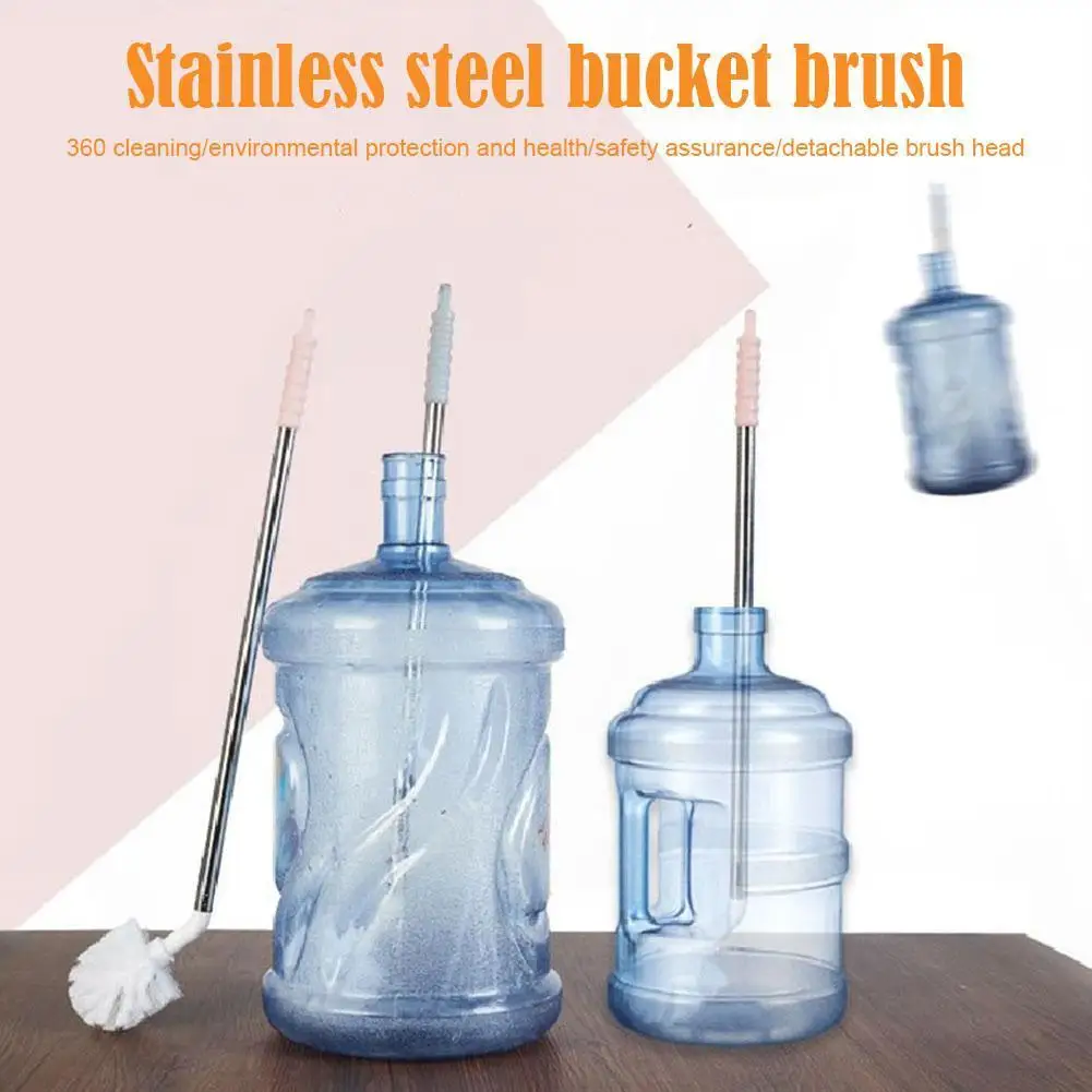 Water Bottle Brush Carboy Cleaning Brush With Non-slip Bendable Side Scrubber Soft Washer L-shaped Cleaning Bristles Handle J0D3
Water Bottle Brush Carboy Cleaning Brush With Non-slip Bendable Side Scrubber Soft Washer L-shaped Cleaning Bristles Handle J0D3