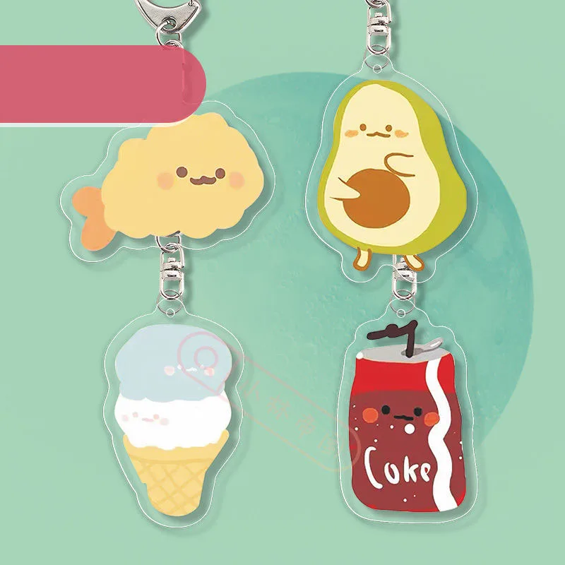 Cute Little Snacks Girl Heart Acrylic Keychain Creative Sweet Schoolbag Pendant Anime Cartoon Fashion Ins Trinkets Toy Gift
Cute Little Snacks Girl Heart Acrylic Keychain Creative Sweet Schoolbag Pendant Anime Cartoon Fashion Ins Trinkets Toy Gift
