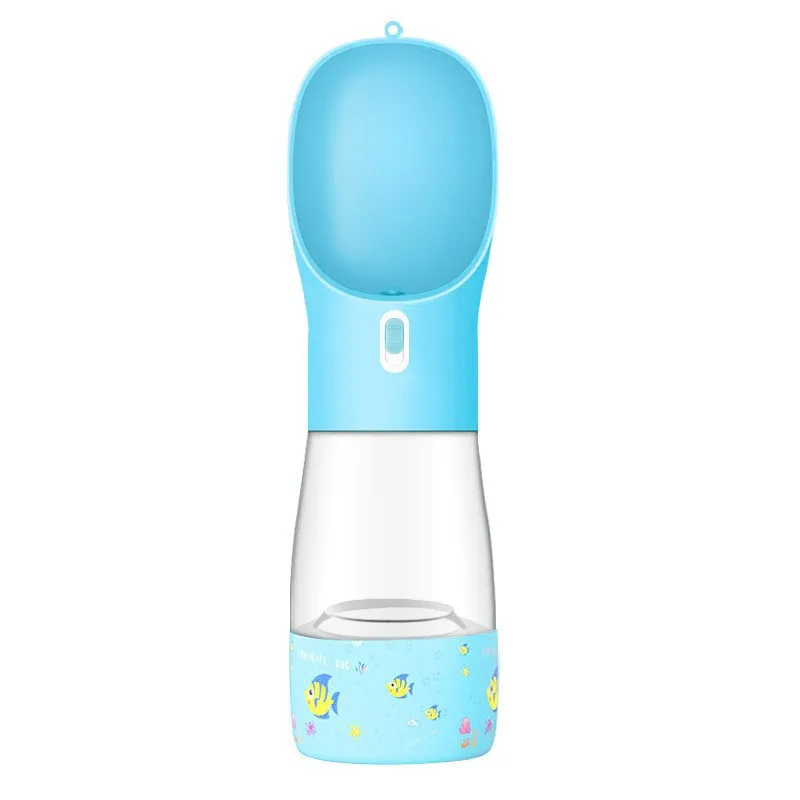 Dog Travel Water Bottle 450ml Portable Pet Feeder Hiking Walk Out Drinking and Feeding for Dog Food Storage Container Dog Supply
Dog Travel Water Bottle 450ml Portable Pet Feeder Hiking Walk Out Drinking and Feeding for Dog Food Storage Container Dog Supply