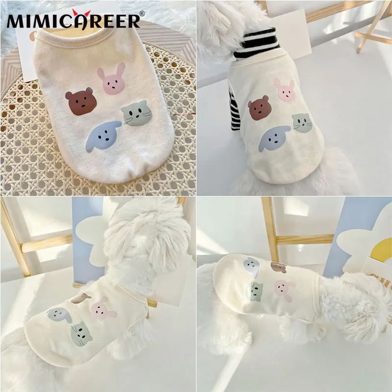 Dog Clothes Summer Vest Breathable Cartoon Print T-shirt Comfortable Breathable Dog Sweatshirt Shirt For Puppy Pet Supplies
Dog Clothes Summer Vest Breathable Cartoon Print T-shirt Comfortable Breathable Dog Sweatshirt Shirt For Puppy Pet Supplies