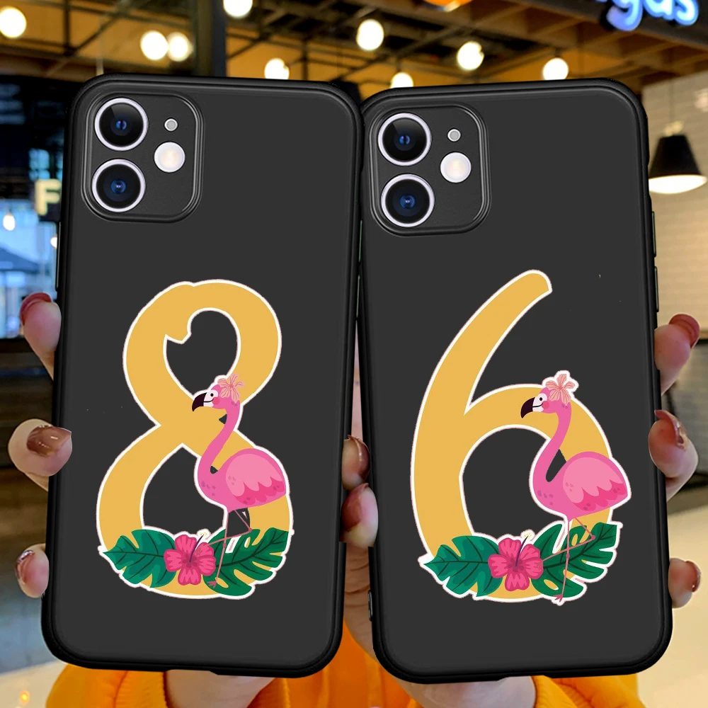 Роскошный чехол с алфавитом фламинго для IPhone 11 12 13 Mini 11 Pro X XS Max XR 6 7 8 Plus SE, чехол для телефона, мягкий силиконовый чехол из ТПУ
Роскошный чехол с алфавитом фламинго для IPhone 11 12 13 Mini 11 Pro X XS Max XR 6 7 8 Plus SE, чехол для телефона, мягкий силиконовый чехол из ТПУ