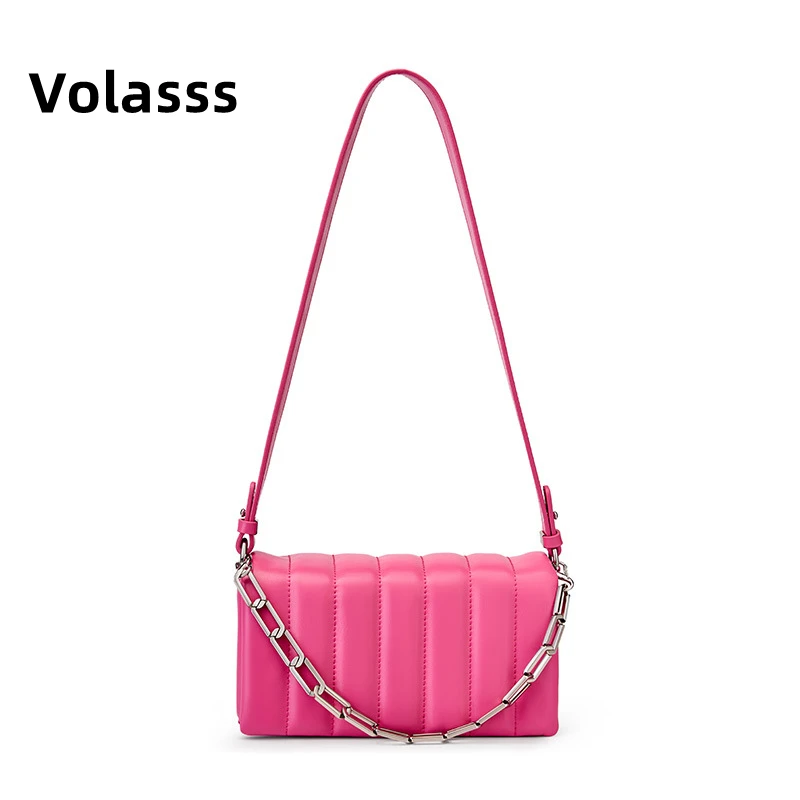 VOLASSS Luxury Genuine Leather Shoulder Bag Small Fragrance Chain Handbag Women New Soft Cowhide Crossbody Bags Ladies Versatile
VOLASSS Luxury Genuine Leather Shoulder Bag Small Fragrance Chain Handbag Women New Soft Cowhide Crossbody Bags Ladies Versatile