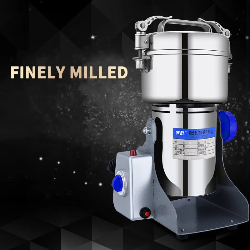 Electrical Grains Grinder 600g Superfine Mill Machine Household Dry Food Spices Hebals Grinding Machine Gristmill Powder Crusher
Electrical Grains Grinder 600g Superfine Mill Machine Household Dry Food Spices Hebals Grinding Machine Gristmill Powder Crusher
