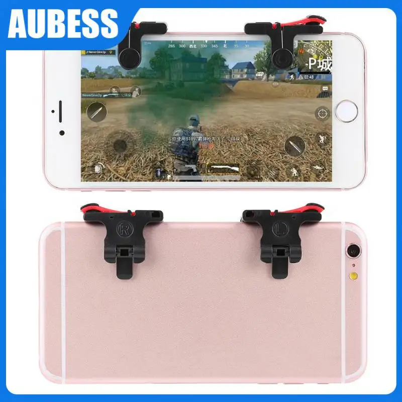 2pcs Mobile Phone Gaming Trigger Gamepad Retractable Button Handle For L1R1 Joystick Shooter Controller For IPhone Android Phone
2pcs Mobile Phone Gaming Trigger Gamepad Retractable Button Handle For L1R1 Joystick Shooter Controller For IPhone Android Phone