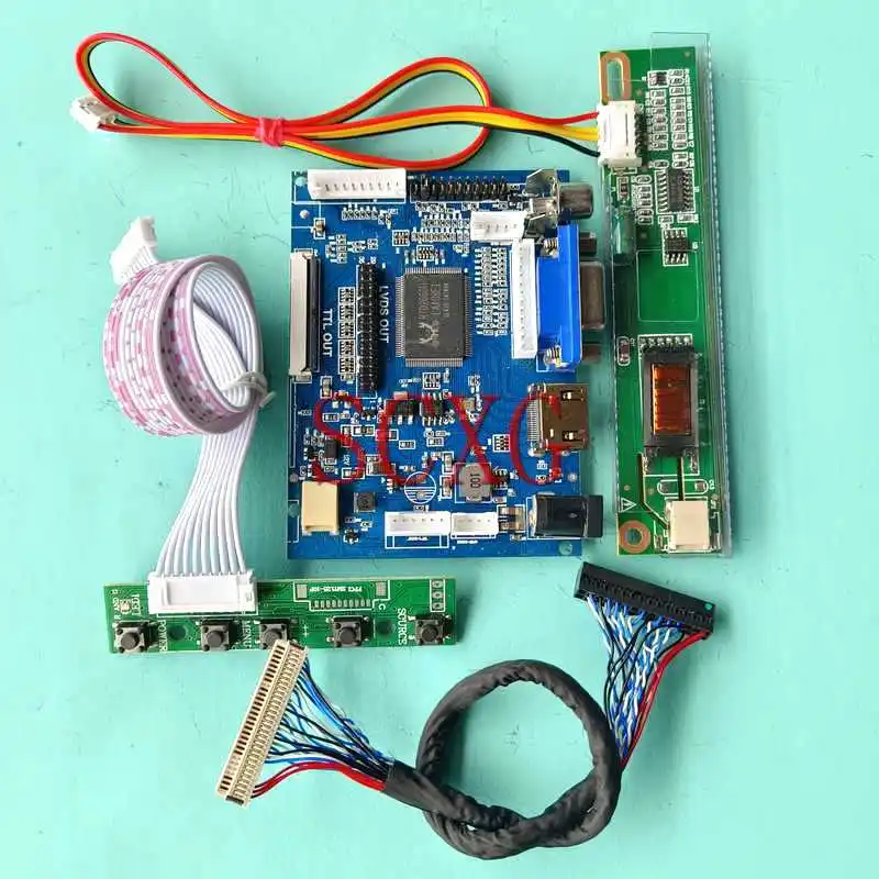 For LP154W02 LP154WE2 Laptop Display Screen Controller Board DIY Kit AV VGA HDMI-Compatible LVDS 30 Pin 15.4" 1CCFL 1680*1050
For LP154W02 LP154WE2 Laptop Display Screen Controller Board DIY Kit AV VGA HDMI-Compatible LVDS 30 Pin 15.4" 1CCFL 1680*1050