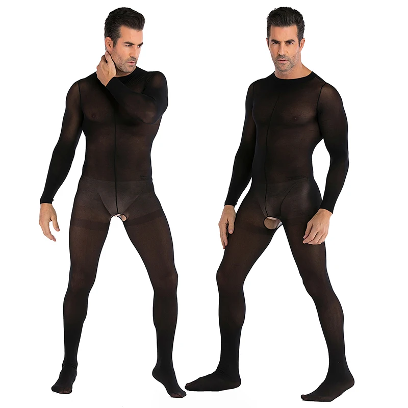 Mens Pantyhose Bodystocking Open Crotch Bodysuit Tights Sexy Jumpsuit Lingeries Leotard Conjoined Body Medias Negras Clubwear
Mens Pantyhose Bodystocking Open Crotch Bodysuit Tights Sexy Jumpsuit Lingeries Leotard Conjoined Body Medias Negras Clubwear