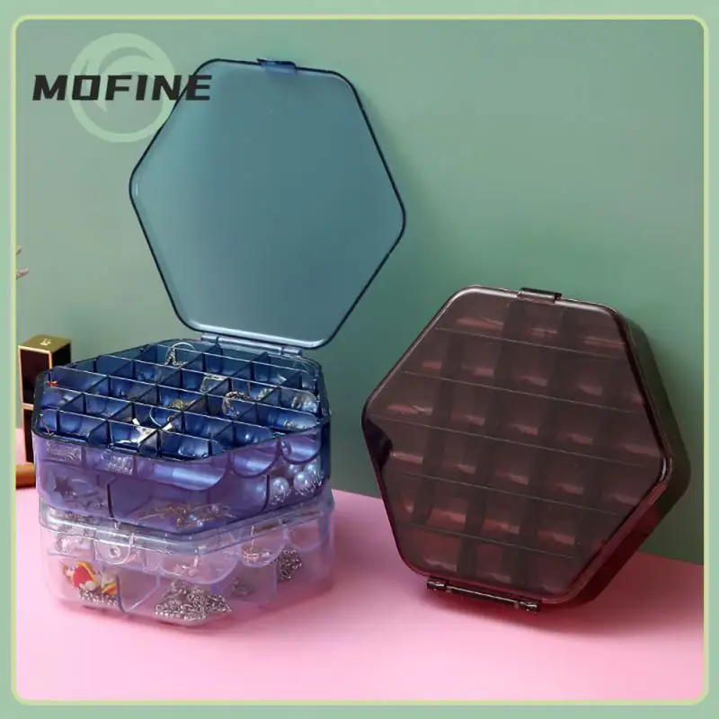 1pc Double-layer Jewelry Earring Bead Case Display Organizer Practical Grids Compartment Plastic Storage Box Storage Container
1pc Double-layer Jewelry Earring Bead Case Display Organizer Practical Grids Compartment Plastic Storage Box Storage Container