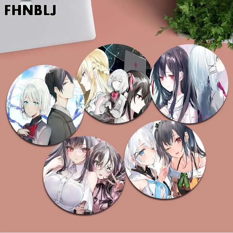 FHNBLJ Anime The Detective Is Already Dead Siesta Silicone round mouse Pad to Mouse Game gaming Mousepad Rug For PC Notebook
FHNBLJ Anime The Detective Is Already Dead Siesta Silicone round mouse Pad to Mouse Game gaming Mousepad Rug For PC Notebook