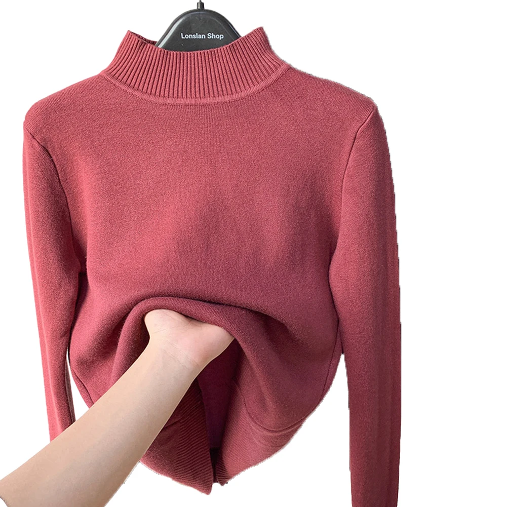 Knit Sweater Sweater Mock Neck Pullover Thermal Thick Warm Jumper Classic Base Top Daily Practical High Quality
Knit Sweater Sweater Mock Neck Pullover Thermal Thick Warm Jumper Classic Base Top Daily Practical High Quality