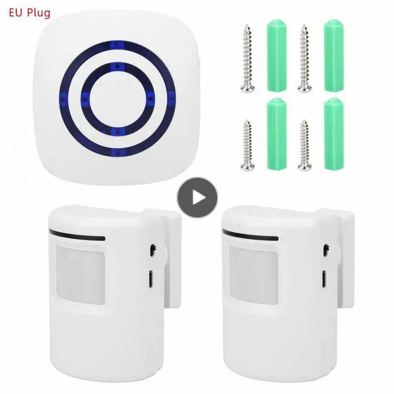 Eu Plug Music Doorbell Home Wireless Doorbell Doorbell 4.5v No. 3 Battery Wireless Induction Split Type No Battery Waterproof
Eu Plug Music Doorbell Home Wireless Doorbell Doorbell 4.5v No. 3 Battery Wireless Induction Split Type No Battery Waterproof