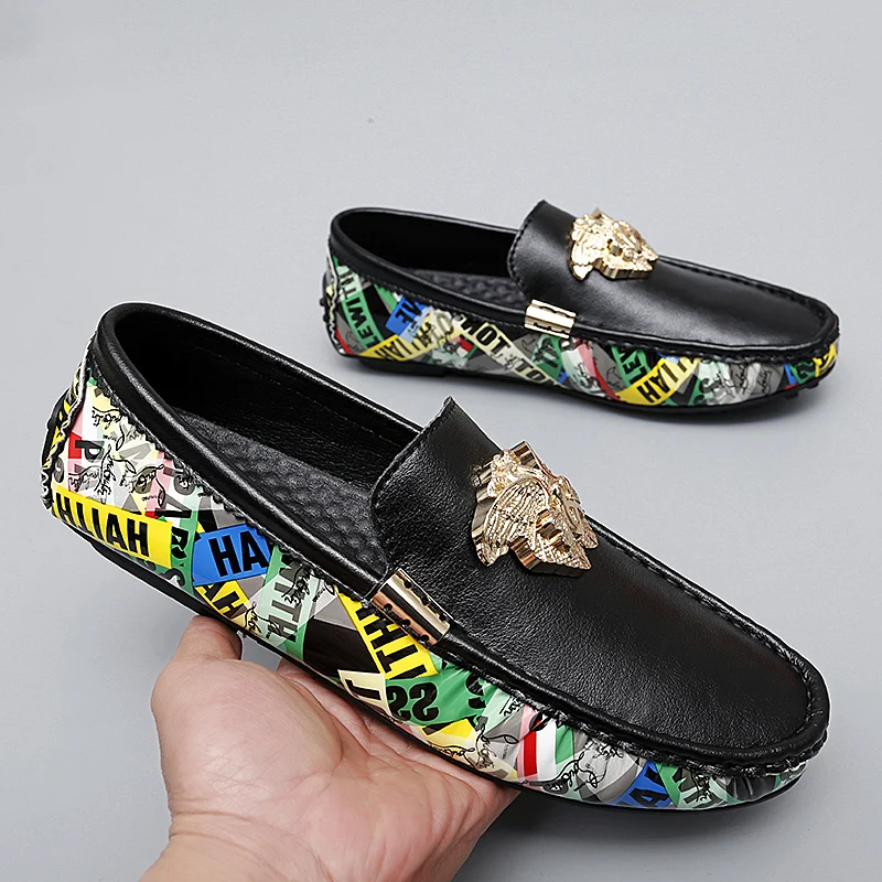 Genuine Leather Mens Women Casual Driving Breathable Designer Luxury Brand Loafers Business Office Shoes For Men Moccasins 35~48
Genuine Leather Mens Women Casual Driving Breathable Designer Luxury Brand Loafers Business Office Shoes For Men Moccasins 35~48