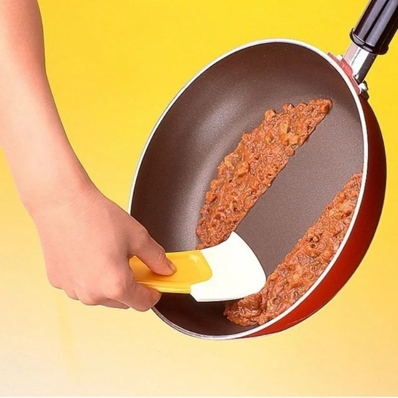 Kitchen Cleaning Spatula Silicone Scraper Frying Pan Plate Pan Cleaning Brush Washing Scraper Cleaning Tool Household Small Tool
Kitchen Cleaning Spatula Silicone Scraper Frying Pan Plate Pan Cleaning Brush Washing Scraper Cleaning Tool Household Small Tool