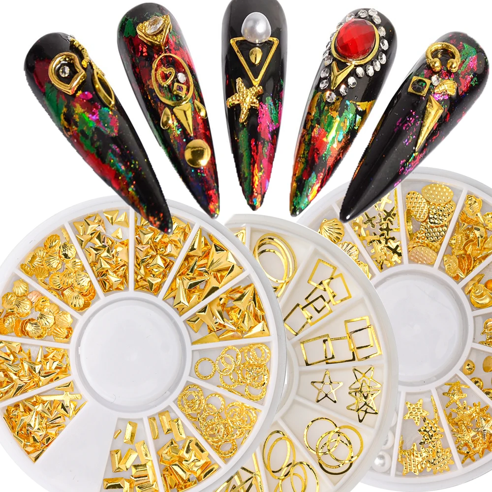 1 Boxes 3d Geometry Nail Charm 12 Girds For Nail Art Stud Mix-Shape Nail Jewelry Nail Jewels Metal Shell Nail Art Charm
1 Boxes 3d Geometry Nail Charm 12 Girds For Nail Art Stud Mix-Shape Nail Jewelry Nail Jewels Metal Shell Nail Art Charm