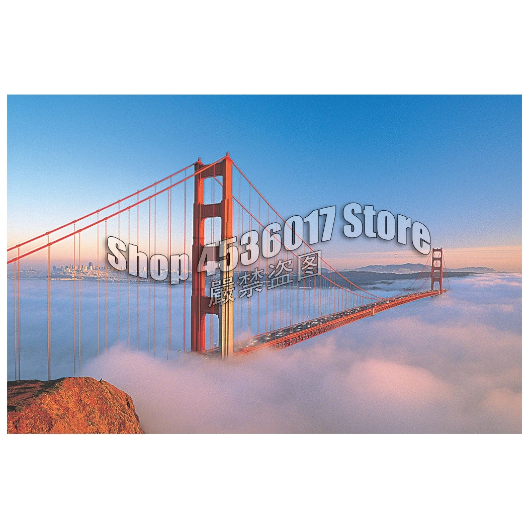 5D Diy Diamond Painting Golden Gate Bridge Cross Stitch Embroidery Wall Sticker Diamond Mosaic Scenery Christmas Crafts
5D Diy Diamond Painting Golden Gate Bridge Cross Stitch Embroidery Wall Sticker Diamond Mosaic Scenery Christmas Crafts