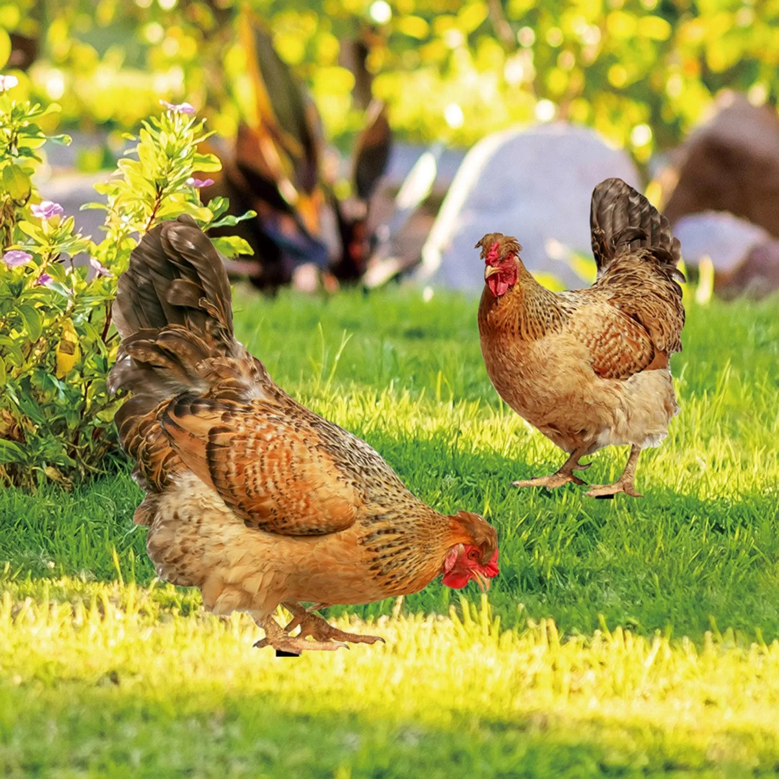 Вставка для сада и двора, из акрила 
Вставка для сада и двора, из акрила