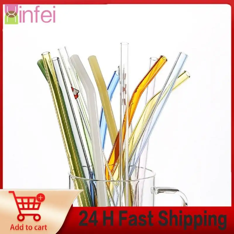 Large Wave-shaped Milk Beverage Straw Three-way Curved Shape Heat-resistant Glass Pipette High Borosilicate Glass Straw
Large Wave-shaped Milk Beverage Straw Three-way Curved Shape Heat-resistant Glass Pipette High Borosilicate Glass Straw