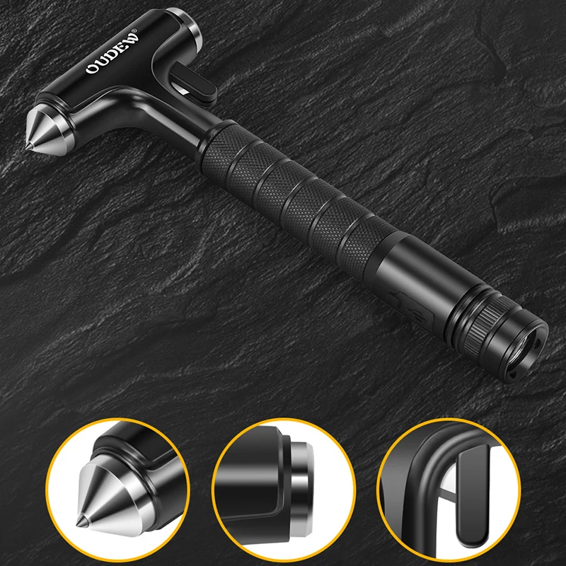 Strong Light Flashlight Safety Hammer Multifunctional Car Safety Hammer Self-Rescue Escape Hammer Emergency Rescue Hammer Tool
Strong Light Flashlight Safety Hammer Multifunctional Car Safety Hammer Self-Rescue Escape Hammer Emergency Rescue Hammer Tool