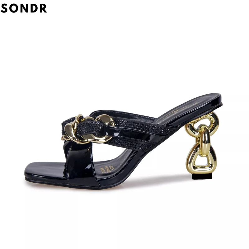 Unique Designer Shoes Women Summer Sandals PU Leather Brown High Heels for Party Dress Shoes Women High Heel Sandals Mules
Unique Designer Shoes Women Summer Sandals PU Leather Brown High Heels for Party Dress Shoes Women High Heel Sandals Mules
