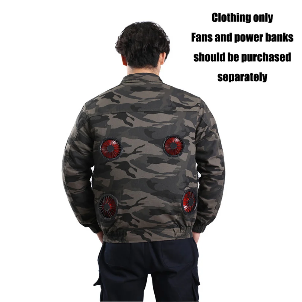 Summer Heat Prevention Air Conditioning Clothes With Fan Clothes Cooling Men's Charging Refrigeration Clothes Cotton Thickened
Summer Heat Prevention Air Conditioning Clothes With Fan Clothes Cooling Men's Charging Refrigeration Clothes Cotton Thickened