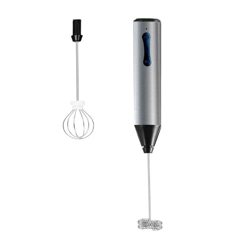 Electric Handheld Milk Frother Blender With USB Charger Bubble Maker Whisk Mixer For Coffee Cappuccino
Electric Handheld Milk Frother Blender With USB Charger Bubble Maker Whisk Mixer For Coffee Cappuccino