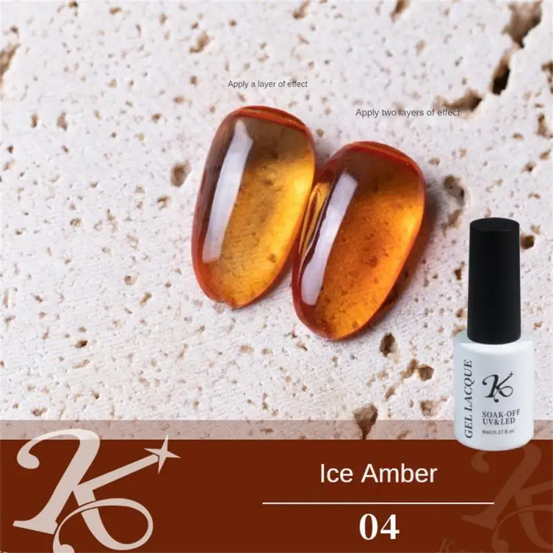 9 Colors 8ML Gel Nail Polish Fall/Winter Amber Ice Transparent Gradient Brown Caramel Color Long Lasting Nail Art Gel Varnish 
9 Colors 8ML Gel Nail Polish Fall/Winter Amber Ice Transparent Gradient Brown Caramel Color Long Lasting Nail Art Gel Varnish