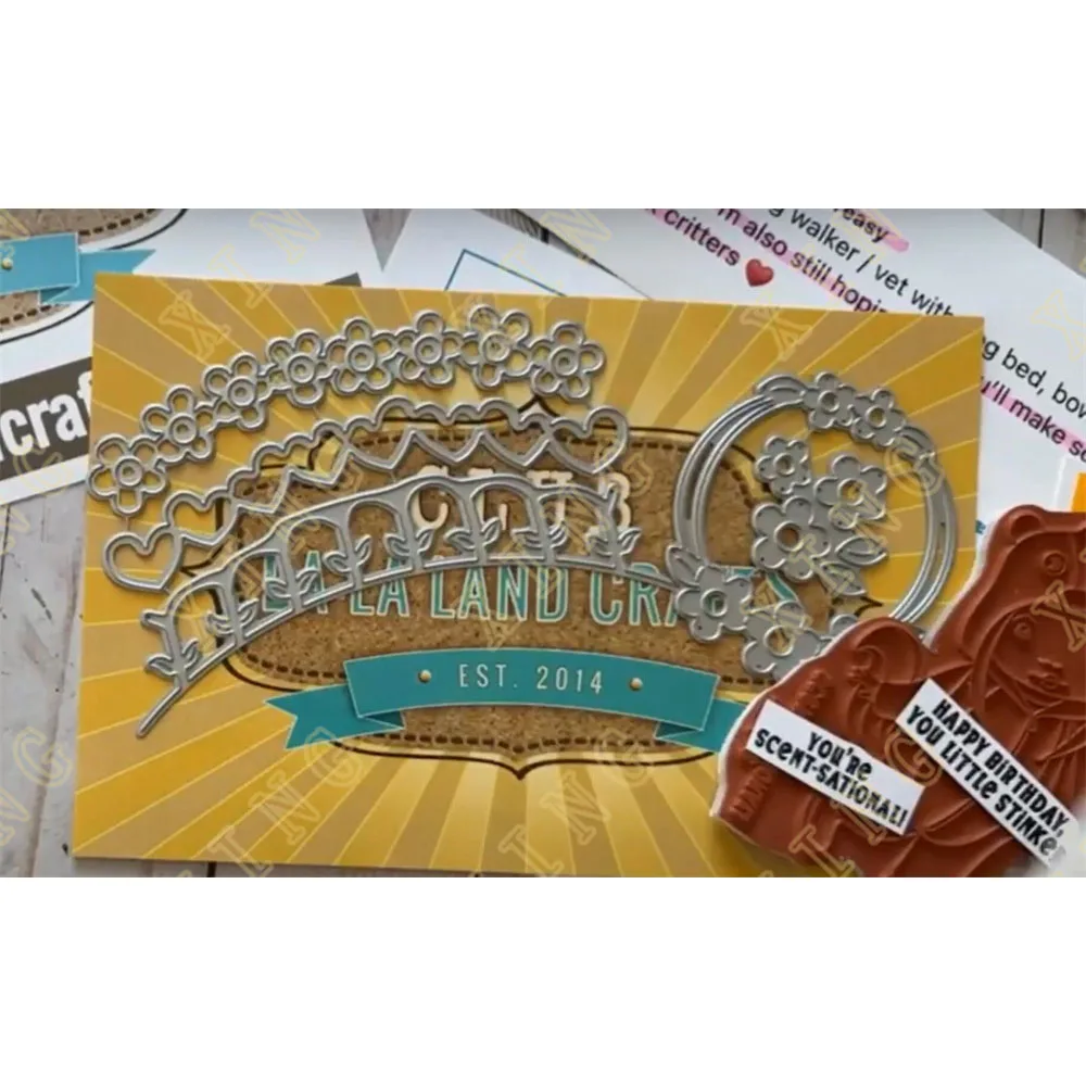 Wreath of Love Metal Cutting Dies Scrapbook Diary Decoration Stencil Embossing Template Diy Greeting Card Handmade 2023 New
Wreath of Love Metal Cutting Dies Scrapbook Diary Decoration Stencil Embossing Template Diy Greeting Card Handmade 2023 New