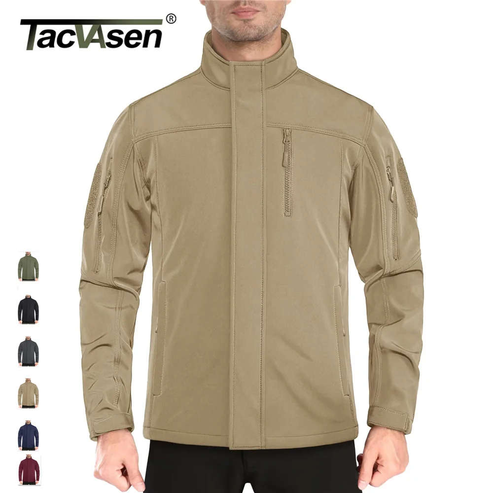 Windproof Warm Hiking Parkas Men's Winter Softshell Fleece Jackets Wear Resistance Coats Full Zip Up Working Outwear
Windproof Warm Hiking Parkas Men's Winter Softshell Fleece Jackets Wear Resistance Coats Full Zip Up Working Outwear