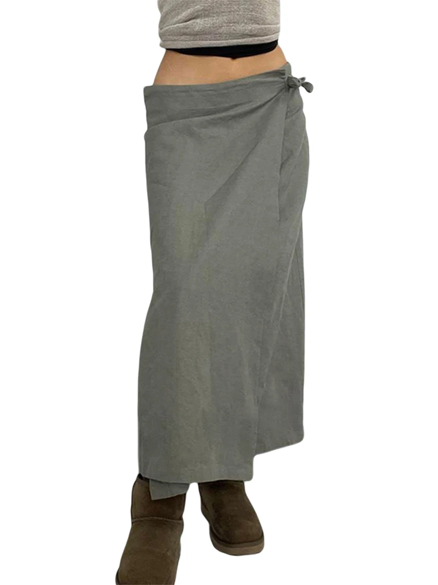Women Long Cargo Skirts Drawstring Shirred Baggy Skirt E Girls Vintage Harajuku Streetwear
Women Long Cargo Skirts Drawstring Shirred Baggy Skirt E Girls Vintage Harajuku Streetwear