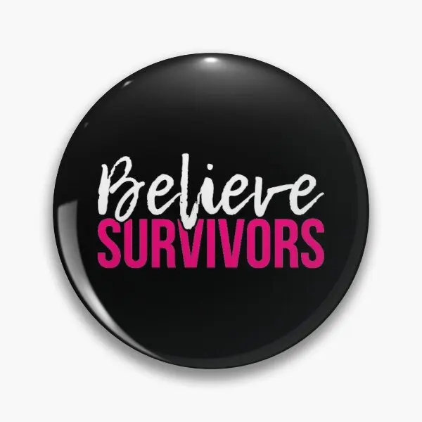 Believe Survivors Assault Awareness Customizable Soft Button Pin Decor Brooch Clothes Badge Lover Gift Collar Women Cute Metal
Believe Survivors Assault Awareness Customizable Soft Button Pin Decor Brooch Clothes Badge Lover Gift Collar Women Cute Metal