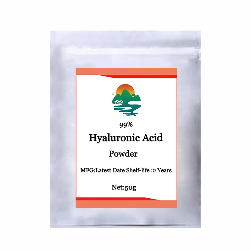 

99% Hyaluronic Acid Powder, Low molecular weight ,Moisturizing and Whitening,top Cosmetic Ingredients Anti-aging Food Grade