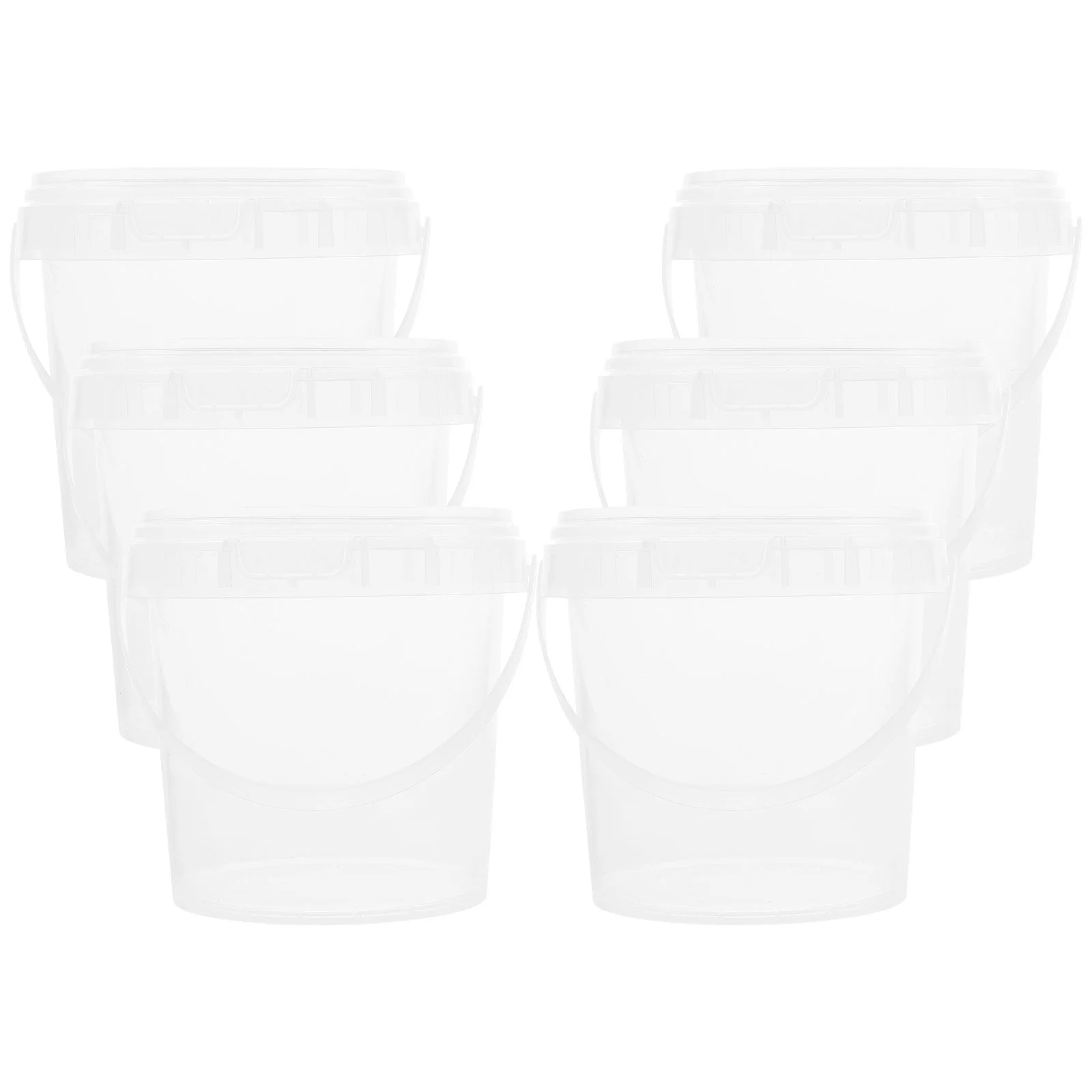 6pcs Milk Tea Container Food Container Reusable Ice Cream Bucket Portable Beverage Bucket
6pcs Milk Tea Container Food Container Reusable Ice Cream Bucket Portable Beverage Bucket