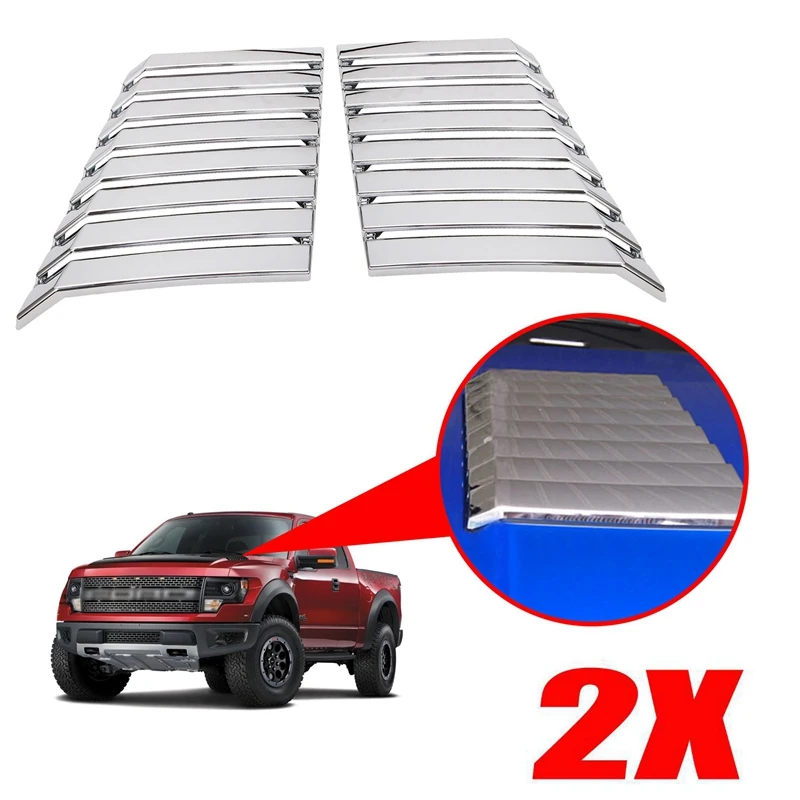 Engine Hood Grille Air Flow Intake Scoop Bonnet Side Vent Cover for Ford F150 Raptor SVT 2009-2014 Car Styling Sticker
Engine Hood Grille Air Flow Intake Scoop Bonnet Side Vent Cover for Ford F150 Raptor SVT 2009-2014 Car Styling Sticker