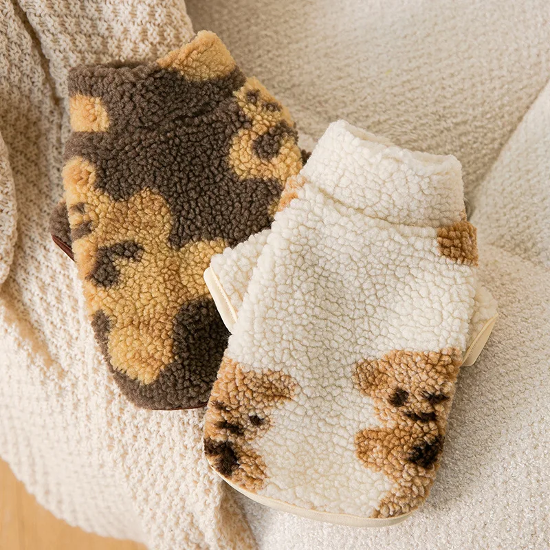 Cute Bear Lamb Wool Stand Collar Cardigan Autumn Winter Dog Clothes Fashion Warm Dog Clothes Puppy Two Legs Clothing
Cute Bear Lamb Wool Stand Collar Cardigan Autumn Winter Dog Clothes Fashion Warm Dog Clothes Puppy Two Legs Clothing