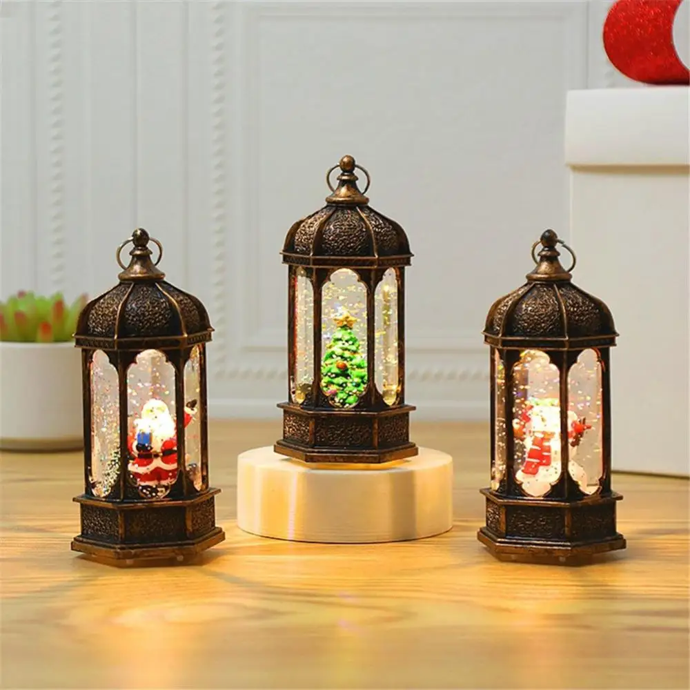 Christmas Lantern Portable Santa Claus Snowman Indoor Water Injection Hexagon Wind Lantern Festival Party Christmas Decoration
Christmas Lantern Portable Santa Claus Snowman Indoor Water Injection Hexagon Wind Lantern Festival Party Christmas Decoration