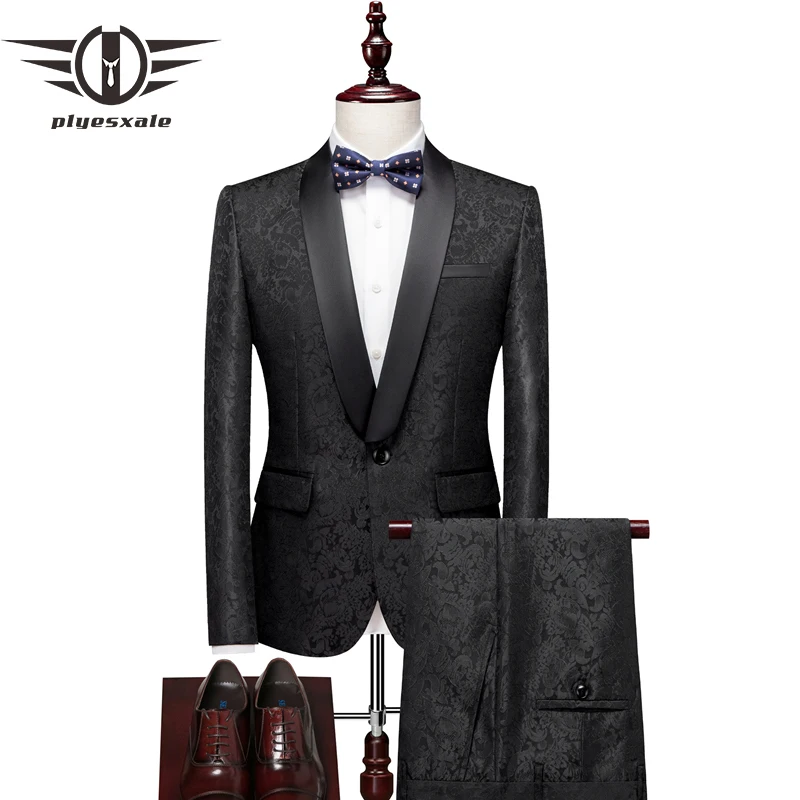 Plyesxale черные Цветочные ЖАККАРДОВЫЕ мужские свадебные костюмы 2022 пиджак под смокинг 2 предмета Terno для жениха вечерние костюмы для мужчин строгие Q1014
Plyesxale черные Цветочные ЖАККАРДОВЫЕ мужские свадебные костюмы 2022 пиджак под смокинг 2 предмета Terno для жениха вечерние костюмы для мужчин строгие Q1014