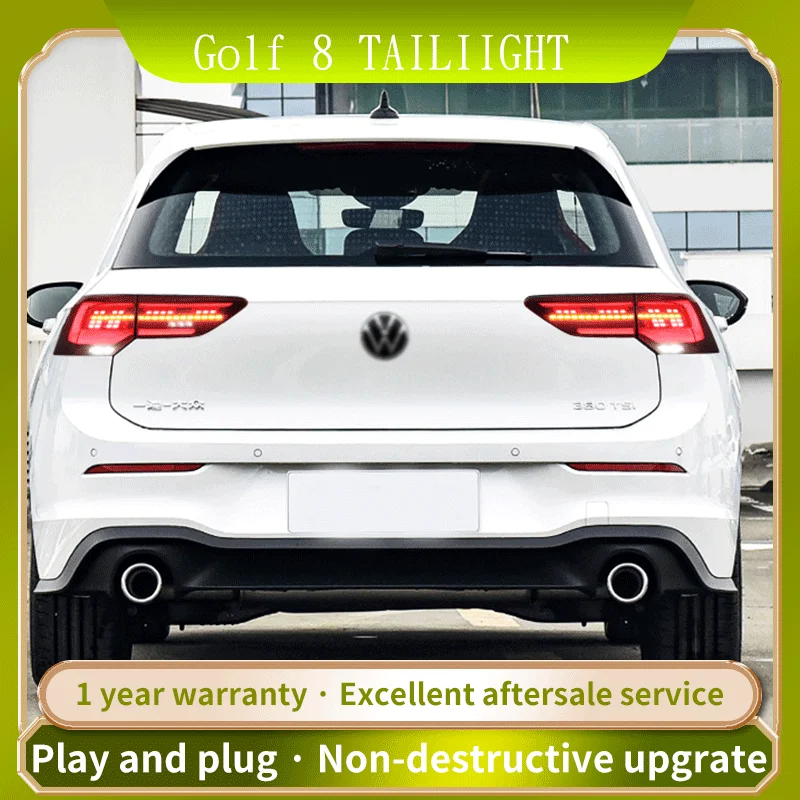 Tail Light For VW Golf 8 2020-2021 MK8 Rear Lamp LED Lights Car Accessories Golf8 Taillights
Tail Light For VW Golf 8 2020-2021 MK8 Rear Lamp LED Lights Car Accessories Golf8 Taillights