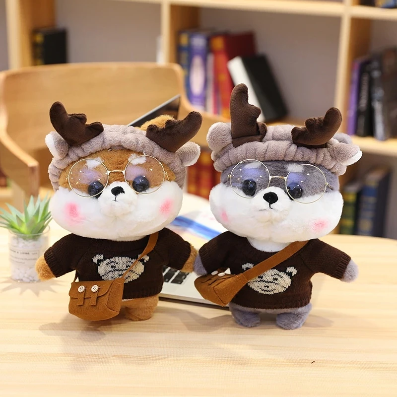 Kawaii Plush Doll Toys Shiba Inu with Cute Clothes Soft Stuffed Animal Dog Puppet Pillow Cushion Birthday Gift for Children Girl
Kawaii Plush Doll Toys Shiba Inu with Cute Clothes Soft Stuffed Animal Dog Puppet Pillow Cushion Birthday Gift for Children Girl