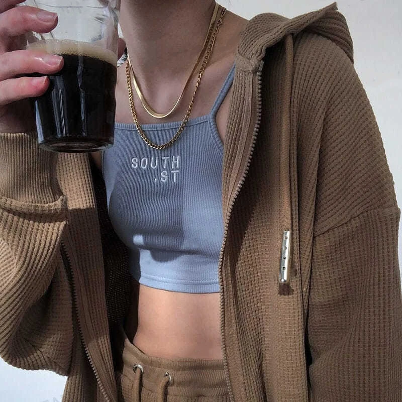 Brown zipper Hoodie Sweatshirt women's waffle winter loose Hoodie sweater sweater Brown Vintage Women's long sleeved Hoodie
Brown zipper Hoodie Sweatshirt women's waffle winter loose Hoodie sweater sweater Brown Vintage Women's long sleeved Hoodie