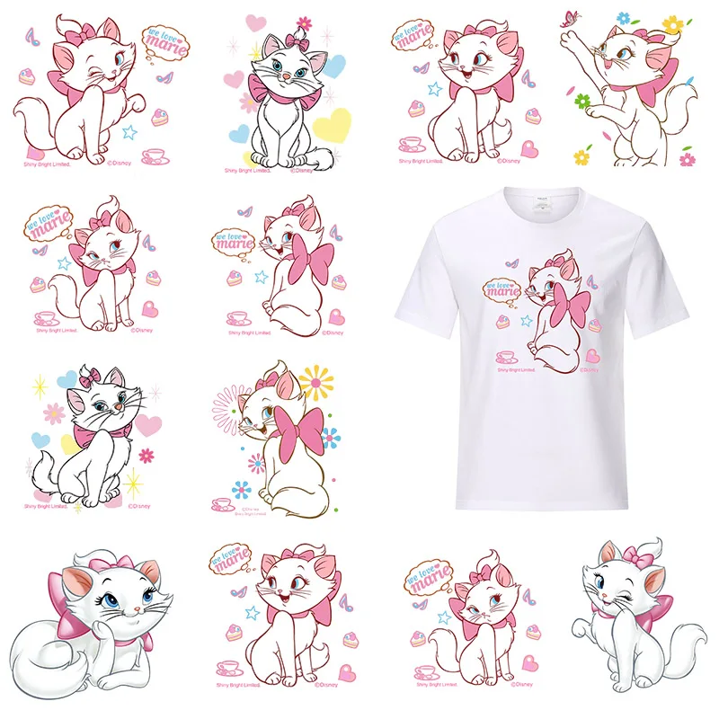 Disney Marie Cat Heat Transfer Stickers for Cloth Iron on Patchs Patches for Clothing Parches Termoadhesivos Para Ropa Iron Ons 
Disney Marie Cat Heat Transfer Stickers for Cloth Iron on Patchs Patches for Clothing Parches Termoadhesivos Para Ropa Iron Ons
