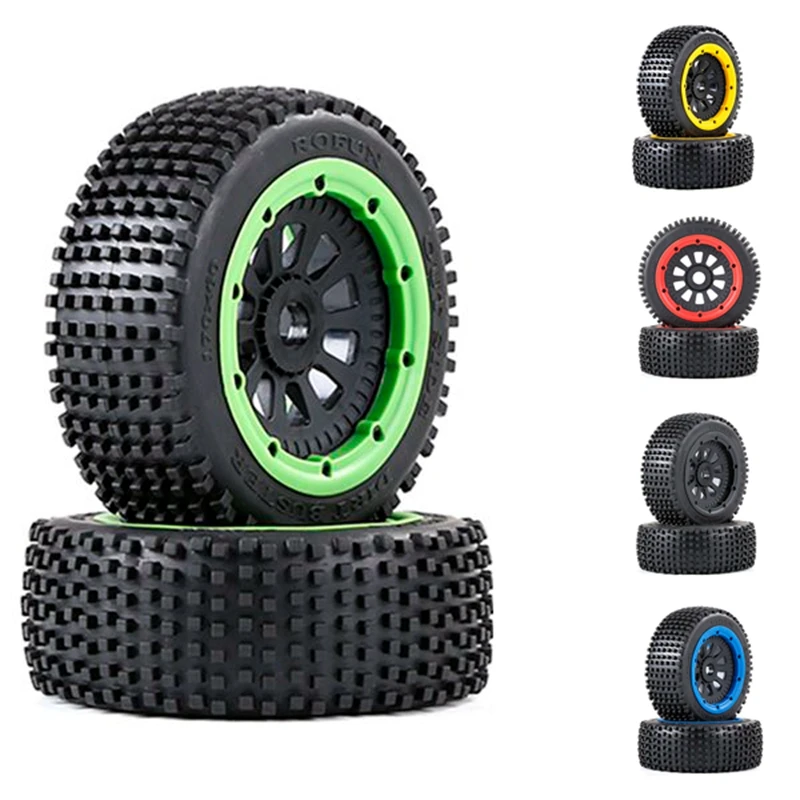 NEW-Off-Road Car Front Or Rear Tyres Set For 1/5 HPI ROFUN BAHA 5S/SLT/V5 ROVAN KM Baja Truck Spare Toys Parts
NEW-Off-Road Car Front Or Rear Tyres Set For 1/5 HPI ROFUN BAHA 5S/SLT/V5 ROVAN KM Baja Truck Spare Toys Parts