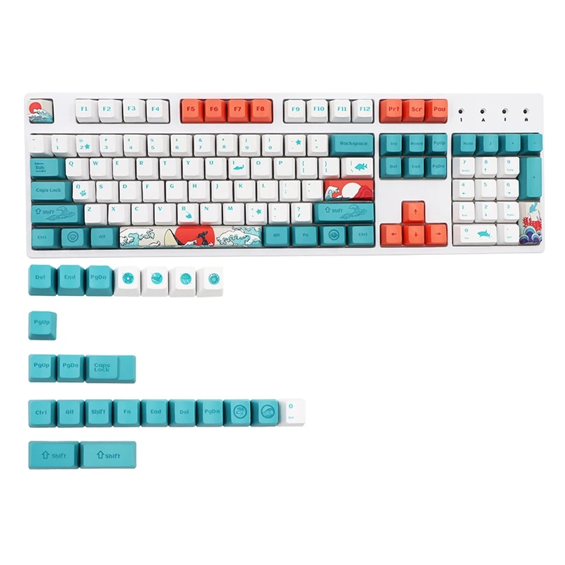 Механическая клавиатура с коралловым морским ключом для GK61/Anne/GK64 68 75 104 клавиши с сублимационной печатью PBT
Механическая клавиатура с коралловым морским ключом для GK61/Anne/GK64 68 75 104 клавиши с сублимационной печатью PBT