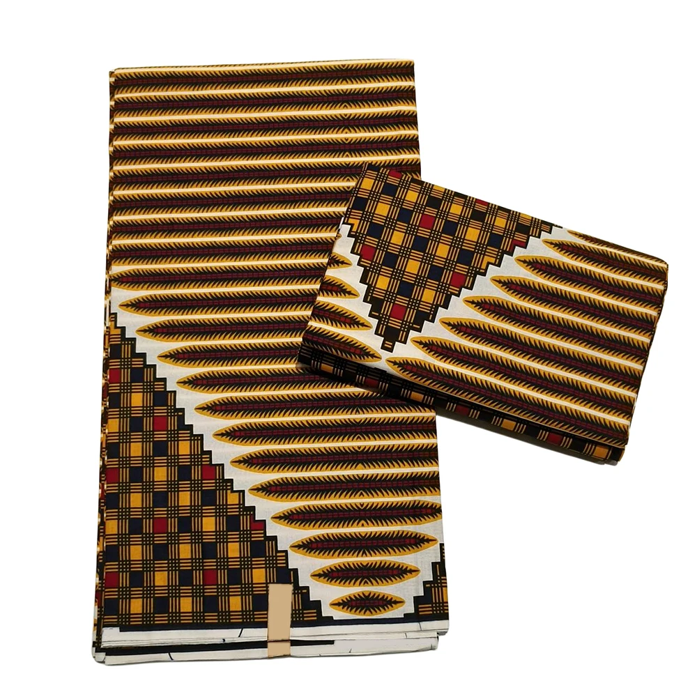 African Wax Fabric 100% Cotton Veritable Wax Nigerian Ankara Block Prints Batik Fabric Dutch Pagne 6yards For Sewing VL-645
African Wax Fabric 100% Cotton Veritable Wax Nigerian Ankara Block Prints Batik Fabric Dutch Pagne 6yards For Sewing VL-645