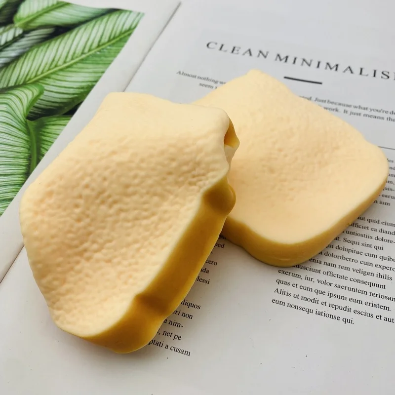 Stress Reliever Toys Simulation Whole Wheat Toast Bread Vent Toy Squeeze Soft and Slow Rebound Children Vent To Relieve Autism
Stress Reliever Toys Simulation Whole Wheat Toast Bread Vent Toy Squeeze Soft and Slow Rebound Children Vent To Relieve Autism