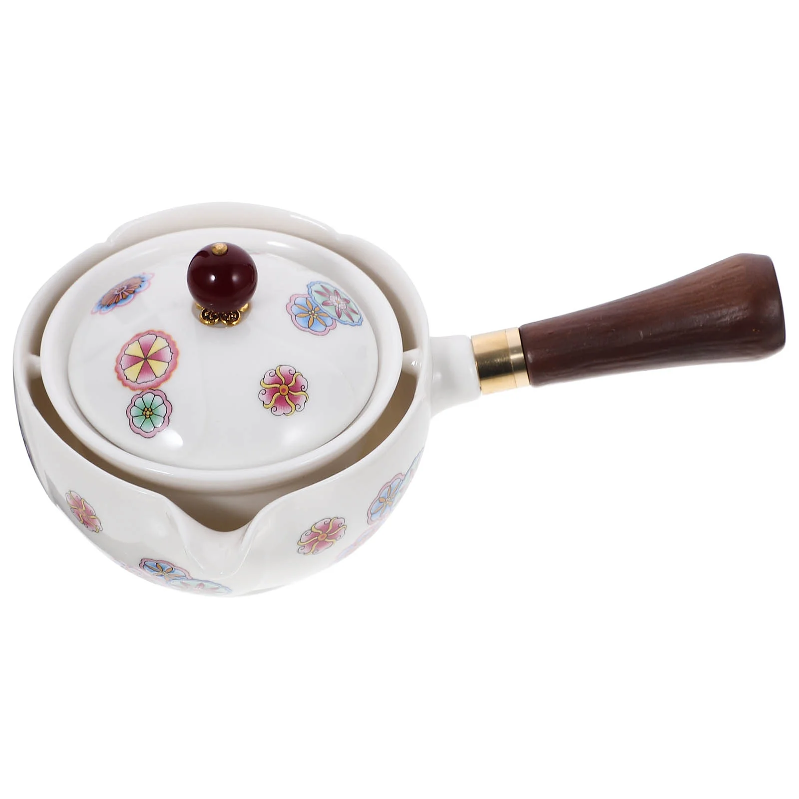 Filter Tea Kettle Anti-scald Pot Teapot Single Infuser Ceramic 360 Rotation Small Teakettle Rotatory
Filter Tea Kettle Anti-scald Pot Teapot Single Infuser Ceramic 360 Rotation Small Teakettle Rotatory