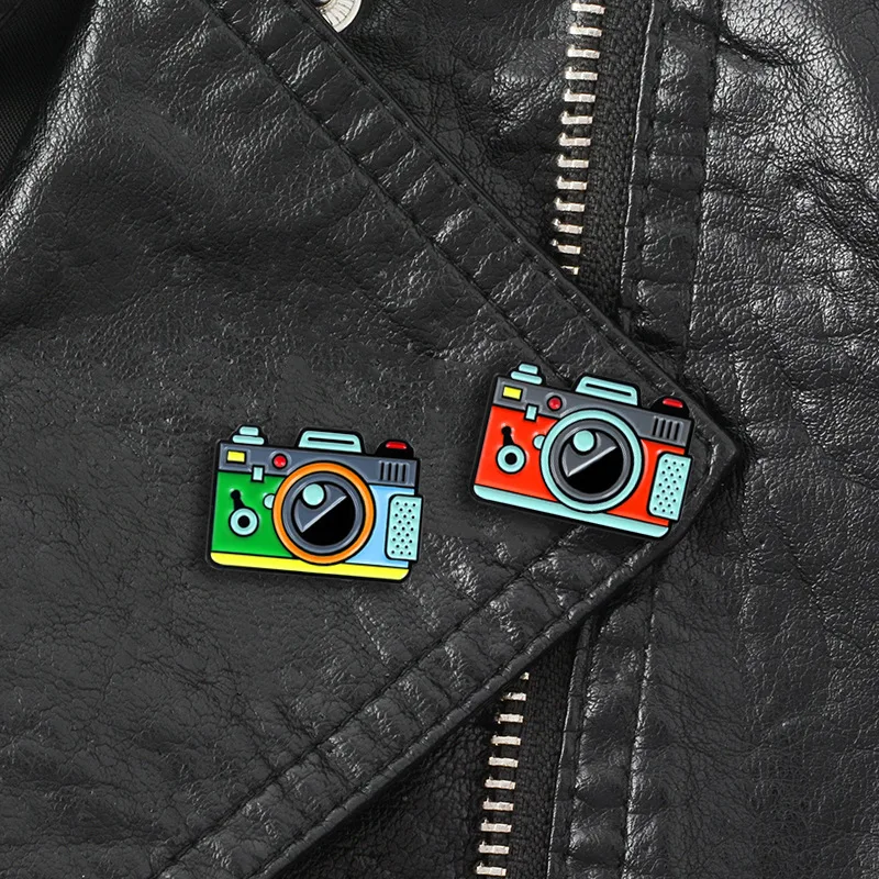 Cartoon Retro Camera Enamel Brooch Creative Jewelry Personality Backpack Alloy Badge Shirt Jeans Lapel Pin Clothing Accessorie
Cartoon Retro Camera Enamel Brooch Creative Jewelry Personality Backpack Alloy Badge Shirt Jeans Lapel Pin Clothing Accessorie