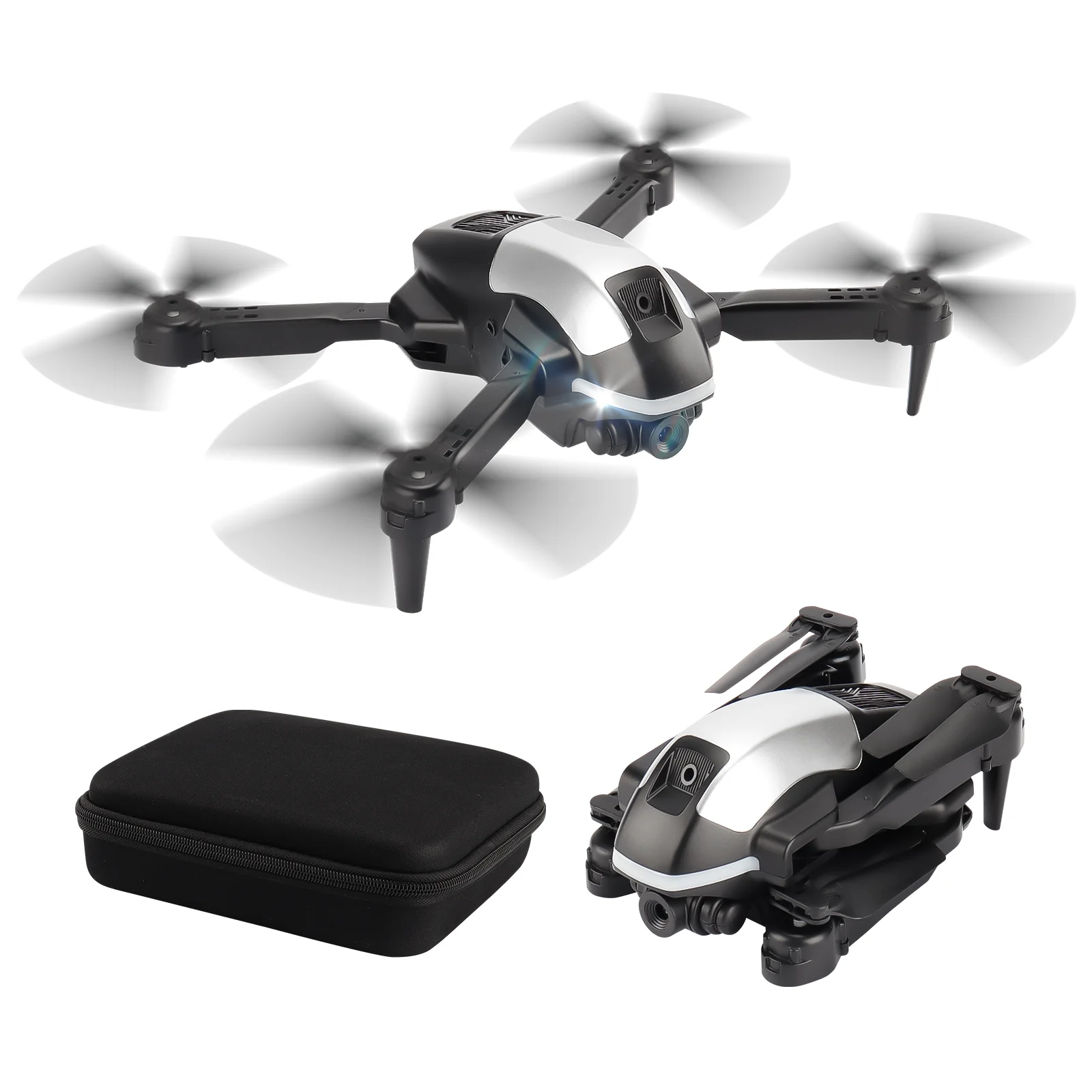 Folding Three-sided Obstacle Avoidance UAV High-definition Aerial Photography Dual Camera Quadcopter Remote-controlled Aircraft
Folding Three-sided Obstacle Avoidance UAV High-definition Aerial Photography Dual Camera Quadcopter Remote-controlled Aircraft
