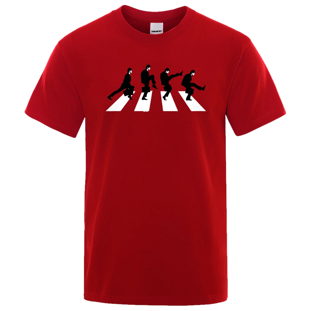 2022 Summer Brand Men T-Shirt Monty Python The Ministry Of Silly Walks T Shirt Printed Tshirt Mens Short Sleeve Casual Tops Tee
2022 Summer Brand Men T-Shirt Monty Python The Ministry Of Silly Walks T Shirt Printed Tshirt Mens Short Sleeve Casual Tops Tee
