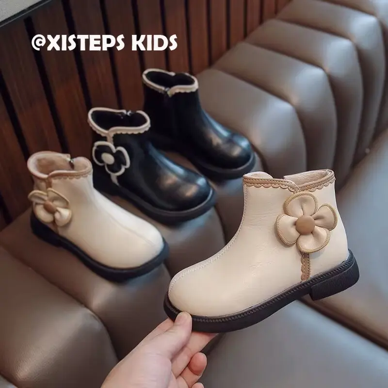 Маленькая принцесса для девочек, брикет, детская теплая обувь, зимняя Осенняя искусственная обувь с цветочным украшением
Маленькая принцесса для девочек, брикет, детская теплая обувь, зимняя Осенняя искусственная обувь с цветочным украшением