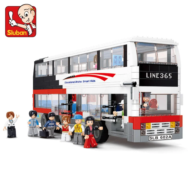 Sluban M38-B0335 City Series Luxury Double-decker Public Bus Set Figures Pack DIY Building Blocks Toy for Kids Christmas Gift
Sluban M38-B0335 City Series Luxury Double-decker Public Bus Set Figures Pack DIY Building Blocks Toy for Kids Christmas Gift