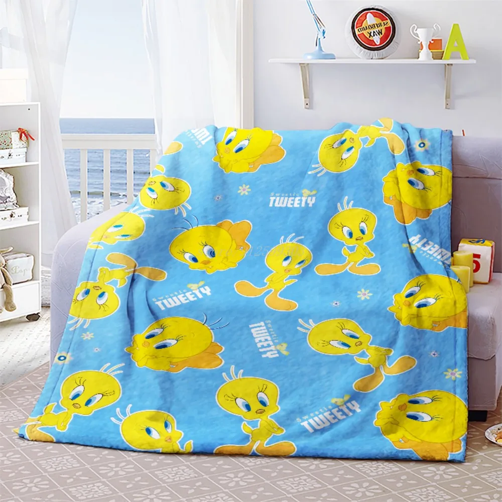 Cartoon Tweety Bird Throw Blanket Yellow Cute Animal Blanket Throw for Kids Girls Animal Flannel Sherpa Plush Blanket
Cartoon Tweety Bird Throw Blanket Yellow Cute Animal Blanket Throw for Kids Girls Animal Flannel Sherpa Plush Blanket